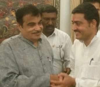 with gadkari ji